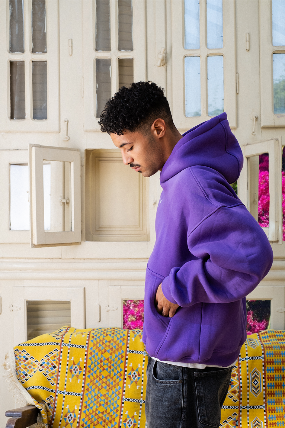 "Yashmak Masry" Purple Hoodie