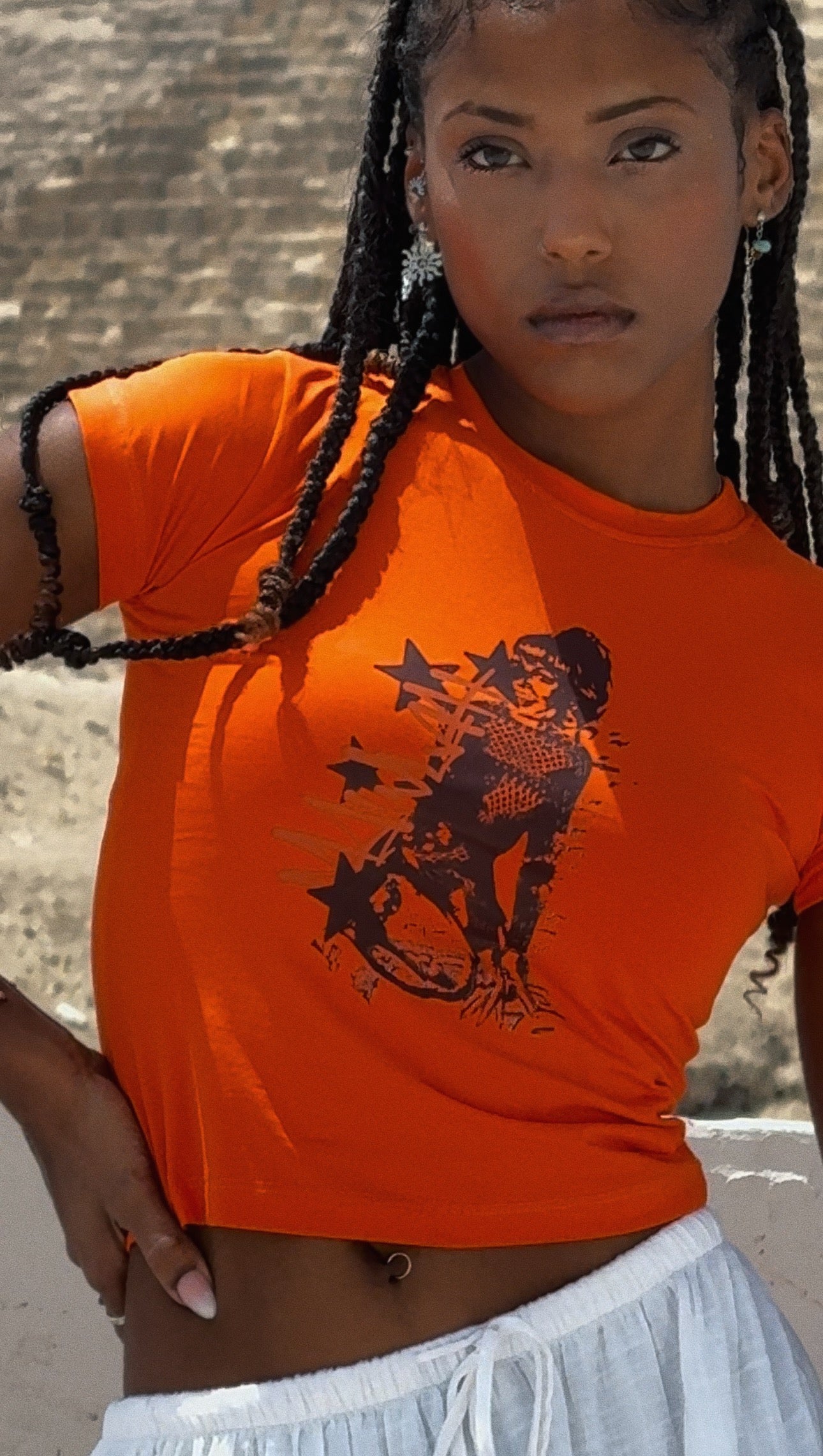 The "Orange" Baby Tee