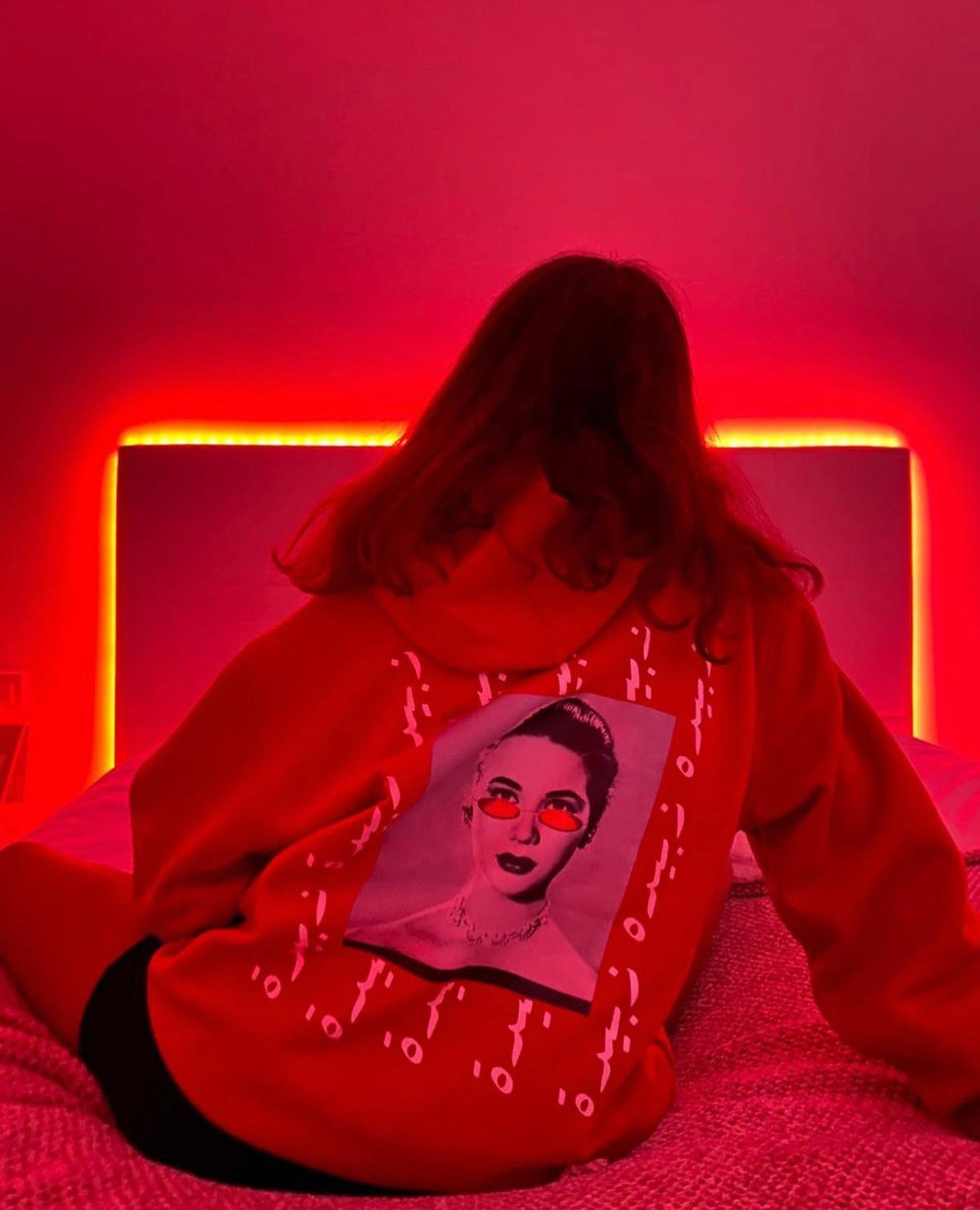 "Precious Zubiada" Red Hoodie